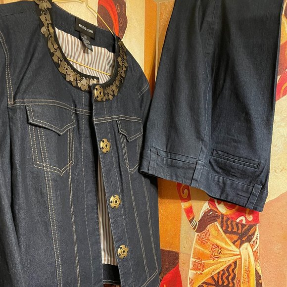 Ladies  Blue Jean Set - Picture 1 of 2